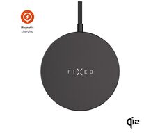 FIXED Bezdrôtová nabíjačka MagPad Slim s Qi2 podporou MagSafe 15W čierna