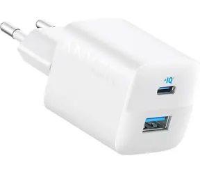 Anker 323 Nabíjačka do siete biela / 1xUSB-C / 1xUSB-A / 33W