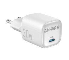Anker Zolo Nabíjačka do siete biela / USB-C / 30W