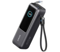 Anker 25000mAh Powerbanka sivá / 165W / 2x kábel USB-C 