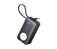 Anker MagGo 10000mAh čierna / Bezdrôtová powerbanka / 35W / s káblom USB-C / USB-C