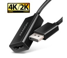 Axagon RVD-HI20N, DisplayPort -> HDMI 2.0b redukcia / adaptér, 4K/60Hz