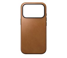 Nomad Modern Leather Case kožený kryt pre Apple iPhone 17 Pro english tan