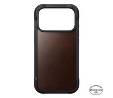 Nomad Rugged Leather Case púzdro pre Apple iPhone 17 Pre rustic brown (Horween) 
