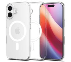 Spigen Liquid Crystal MagSafe zadný kryt pre Apple iPhone 17 číra