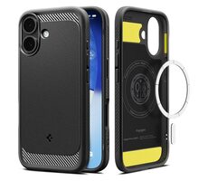 Spigen Rugged Armor MagSafe ochranný kryt pre Apple iPhone 17 čierna