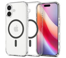 Spigen Ultra Hybrid MagSafe ochranný kryt pre Apple iPhone 17 clear Graphite