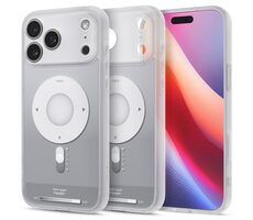 Spigen Ultra Hybrid MagSafe ochranný kryt pre Apple iPhone 17 Pro classic silver