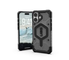 UAG Pathfinder Clear Magsafe zadný kryt pre Apple iPhone 17 šedo-čierna
