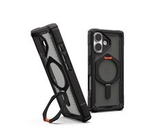 UAG Plasma XTE Magsafe zadný kryt pre Apple iPhone 17 Black/Pop Orange