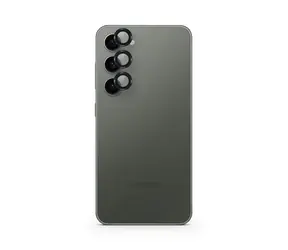 Epico Aluminium Lens Protector - Ochranné sklá šošoviek fotoaparátov pre Samsung Galaxy S24 FE čierna