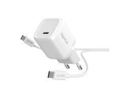 Epico Charger Bundle 30W PD nabíjačka biela / 1x USB-C + kábel