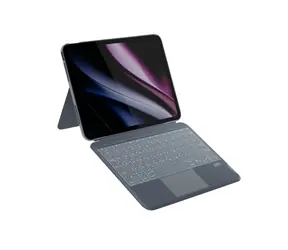 Epico Backlit Keyboard Case Ochranný kryt s podsvietenou SK klávesnicou pre Apple iPad Pro 11" (M4) sivá
