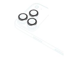 Epico Aluminium Lens Protectors ochrana šošoviek fotoaparátu pre iPhone 17 Pro/17 Pro Max strieborná