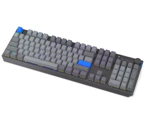Endorfy Thock V2 Wireless US šedá / Herná klávesnica / Bezdrôtová / Endorfy Yellow / BT&2.4GHz / US layout / 104 kláves