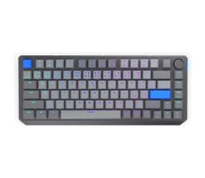 Endorfy Thock V2 75% Wireless CZ šedá / Herná klávesnica / Bezdrôtová / Endorfy Yellow / USB&BT&2.4GHz / CZ layout