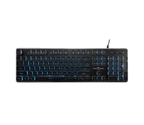 White Shark GK-003141 TACHI čierna / herná membránová klávesnica / US layout / USB / LED