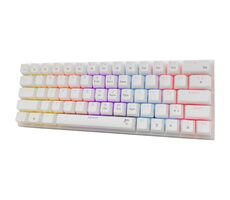 White Shark GK-002211V2 WAKIZASHI 2 biela / herná mechanická klávesnica / US layout / USB / LED