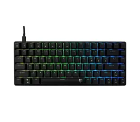 White Shark GK-005121 HAMACHI čierna / herná mechanická klávesnica / US layout / modré spínače / USB / LED