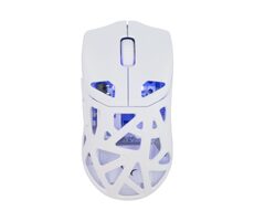 White Shark WGM-5019 DAGONET biela / herná bezdrôtová myš / optická / až 24000 DPI / 6 tlačidiel / USB / RGB