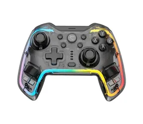White Shark PRAETORIAN transparentný / Bezdrôtový Gamepad / pre PC & PS3/PS4 & Android & iOS & Nintendo