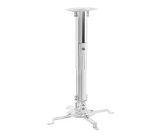 Brateck PRB-18S Výsuvný stropný držiak projektora biela