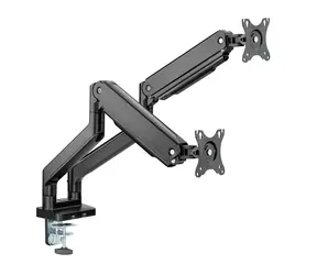 Brateck LDT60-C024 / Držiak monitora / dve ramená / nosnosť 16 kg / VESA 75 & 100