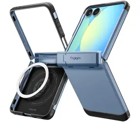Spigen Tough Armor Pre MagSafe kryt pre Samsung Galaxy Z Flip 7 svetlá modrá