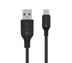Tactical Stitch Thread Cable USB-A/USB-C 2m Black