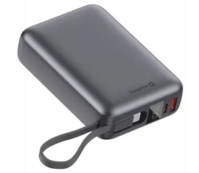 Swissten 22013976 20000mAh strieborná / Power Bank / 45W / USB-A & USB-C