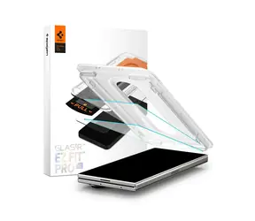 Spigen Glass TR EZ Fit Pre HD transparency Ochranné sklo pre Samsung Galaxy Z Fold 7 (2ks)