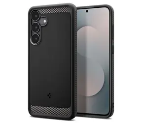 Spigen Rugged Armor ochranný kryt pre Samsung Galaxy S25 FE čierna