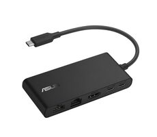 Asus DC201 Dual 4K Dock čierna / USB & USB-C / RJ-45 / HDMI