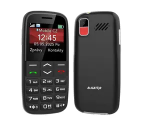 Aligator A770 Senior čierny + stolná nabíjačka