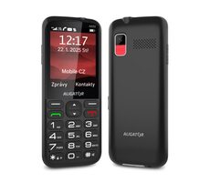 Aligator A930 GPS 4G Senior čierny s aplikáciou Záchranka + nabíjací stojan