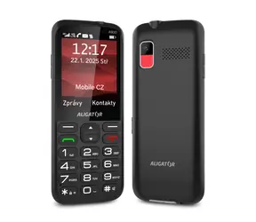 Aligator A930 GPS 4G Senior čierny s aplikáciou Záchranka + nabíjací stojan