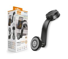 Aligator Držiak do auta pre MagSafe s bezdrôtovým nabíjaním 15W / s odolným ohybným ramenom / na palubnú dosku