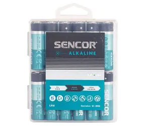 Sencor SBA LR6 24 BOX Alkalická batéria AA (24ks)