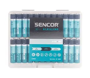 Sencor SBA LR03 48 BOX Alkalická batéria AAA (48ks)
