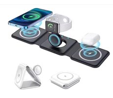 1stCool bezdrôtová prenosná QI nabíjačka 3v1 / MagSafe kompatibilná / USB-C