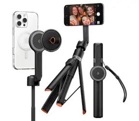 Spigen Selfie Stick MagSafe+ Tripod čierna