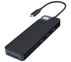 Targus HyperDriveFlex 8 Port USB-C Hub čierna / HDMI / 2x USB / USB-C 100 W PD / 3.5 mm jack / SD & micro SD
