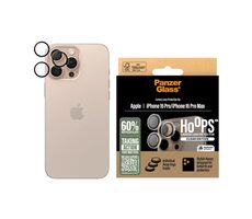 PanzerGlass Hoops Apple iPhone 16 Pro/15 Pro/16 Pro Max/15 Pro Max číre ochranné krúžky pre šošovky fotoaparátu