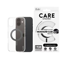 PanzerGlass CARE kryt Apple iPhone 16 PLUS MagSafe KickStand číry/čierny