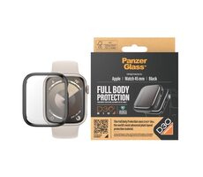 PanzerGlass Apple Watch 9/8/7 45mm ochranný kryt s D3O - čierny rámček