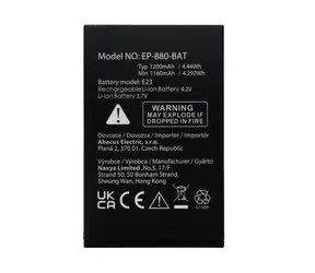 Evolveo originálne batérie pre EasyPhone LT EP-880/1200 mAh