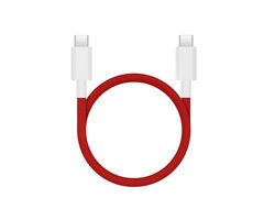 OnePlus Magnetic Cable Dátový kábel USB-C - USB-C 1.2m červená