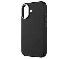 FIXED Kryt MagLeather pre Apple iPhone 17 z vegánskej kože s podporou MagSafe čierny