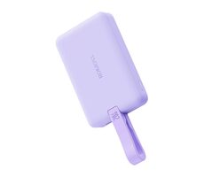 Romoss WMS10 10000mAh fialová / Powerbanka / 20W / MagSafe / USB-C + USB-C & Lightning kábel