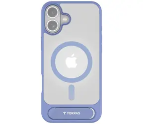 Torras Pstand Series Ochranné púzdro pre Apple iPhone 16 modrá